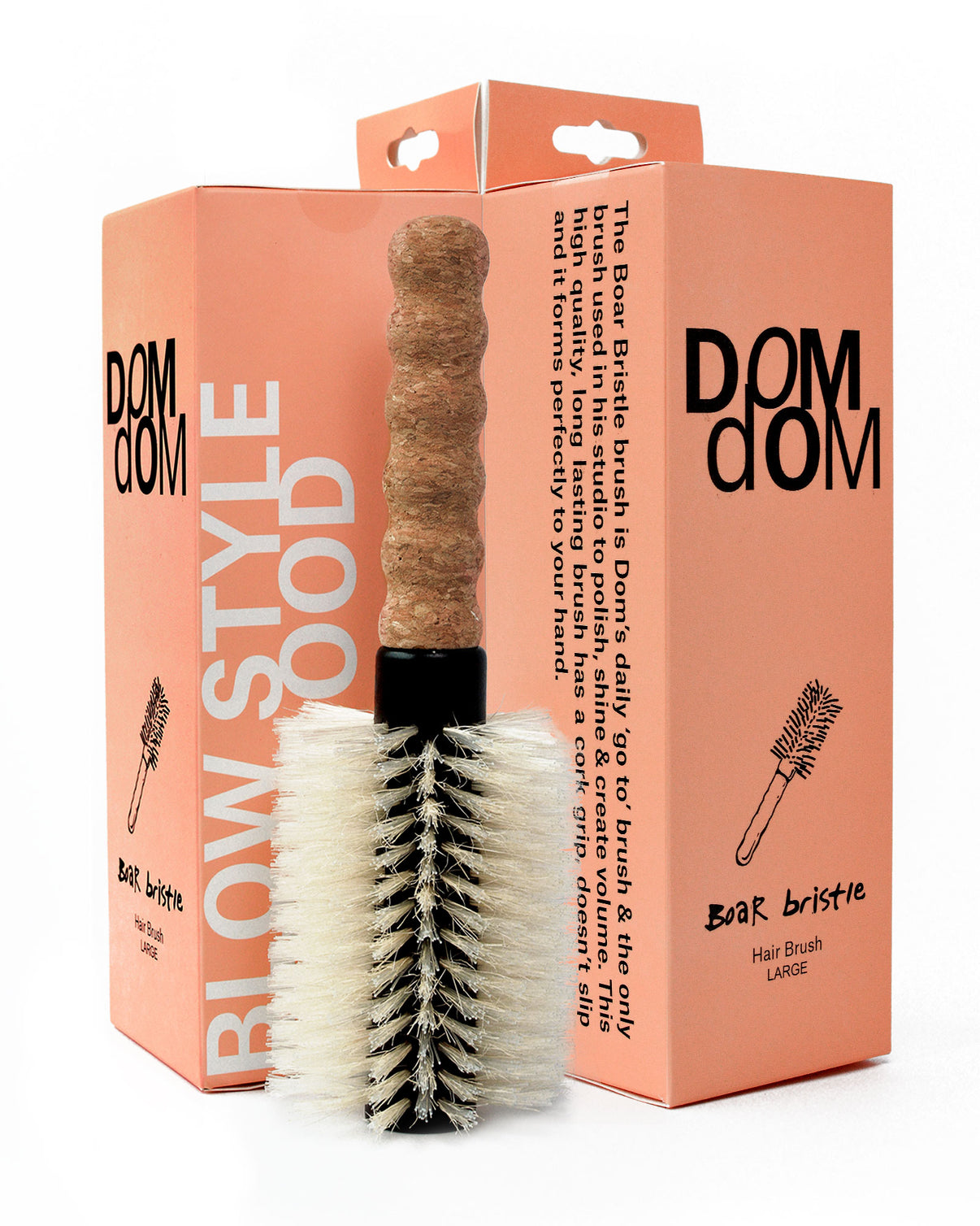 Dom Dom Boar Bristle Round Brush