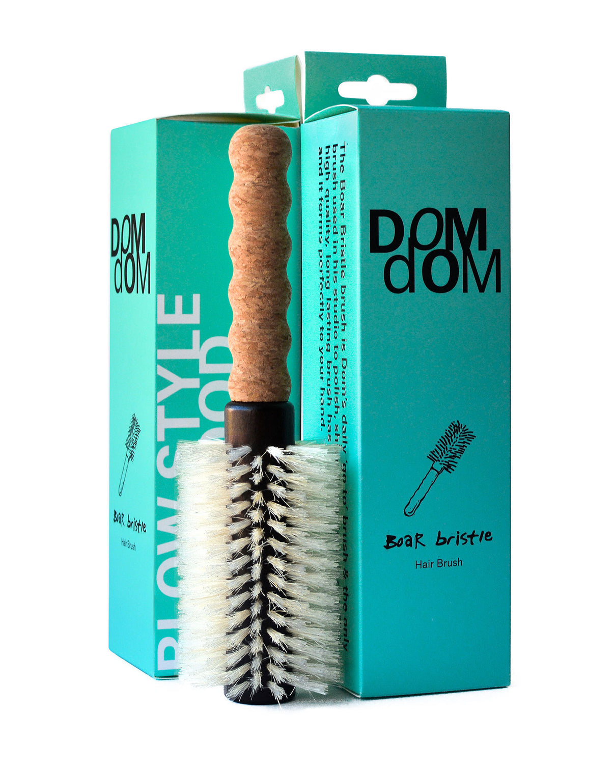 Dom Dom Boar Bristle Round Brush