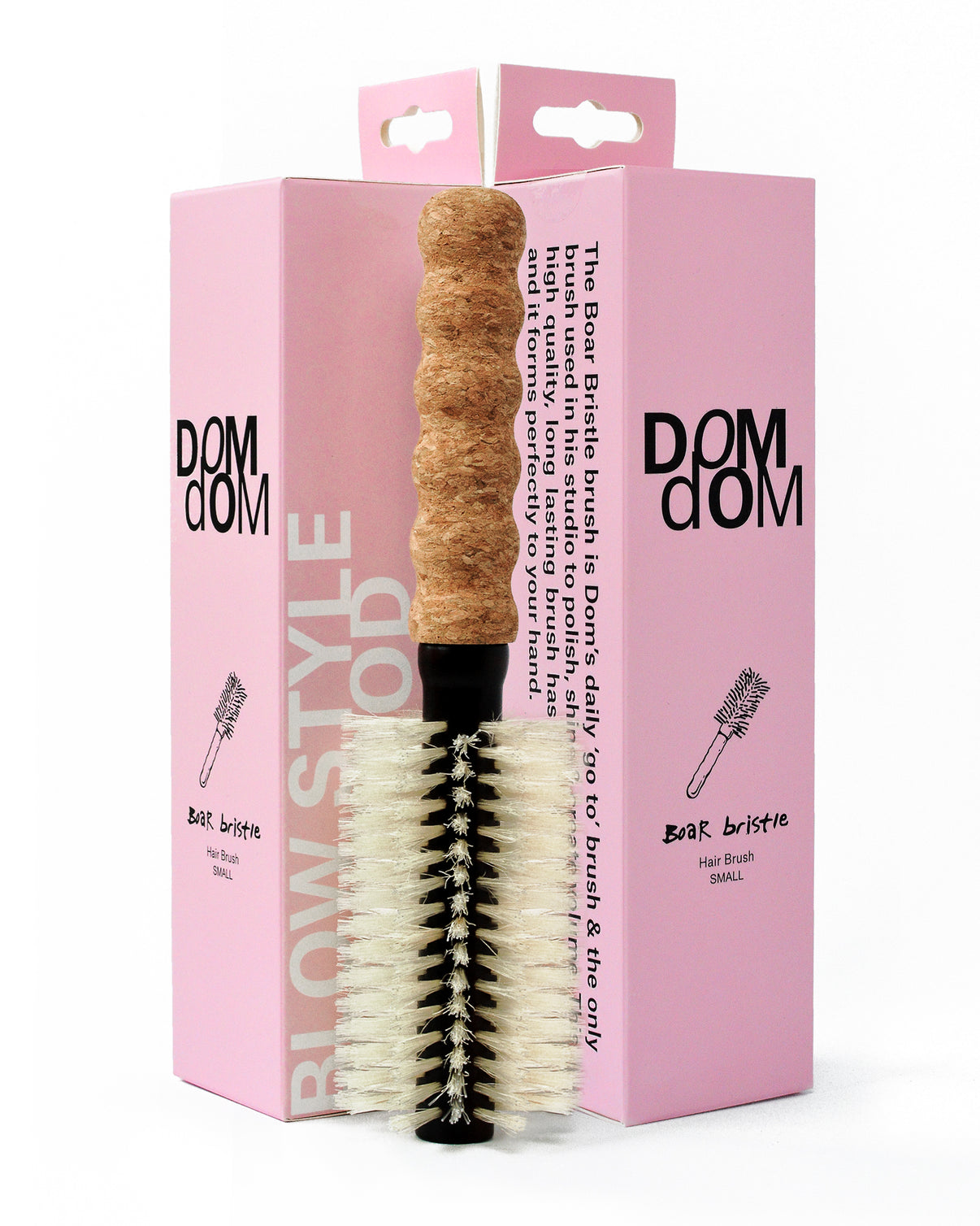 Dom Dom Boar Bristle Round Brush